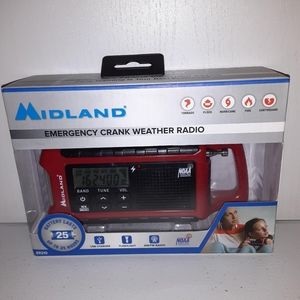 Midland Emergency crank weather radio
